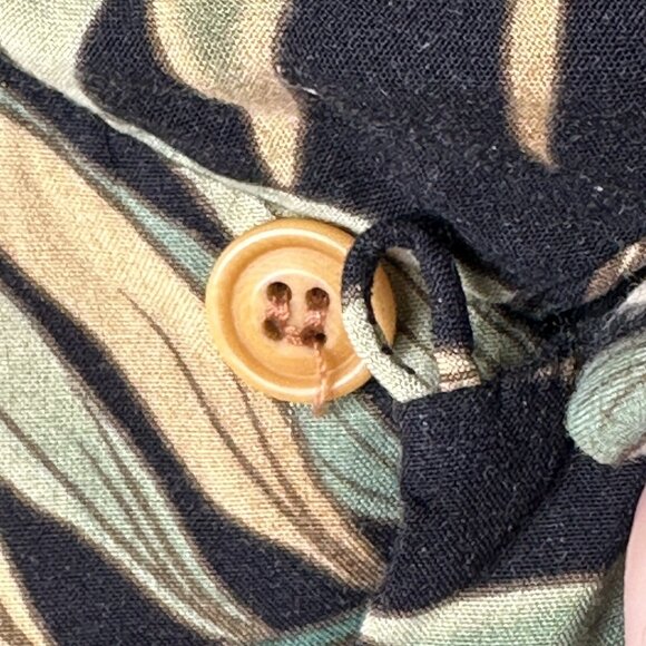 Reyn Spooner Hawaiian Shirt Mens Hibiscus Button Up Camp Short Sleeve Black XXL - Picture 7 of 10